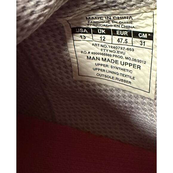 Rare Under Armour Micro G Charge BB Power In Pink Cancer edition 2012 Men’s 13 main image 10